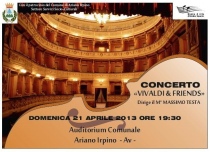 Cartellone concerto «Vivaldi & Friends»